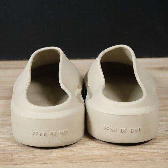 Fear of God The California Shoes Mens Size 10 Slip On Clog Mules Made in Italy - Picture 4 of 9